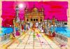 painting pic of SHRI DARBAR SAHIB JI